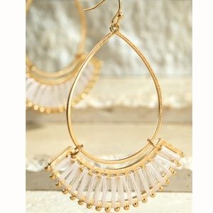 Fine Threaded Tessel Earrings🚨LOW STOCK